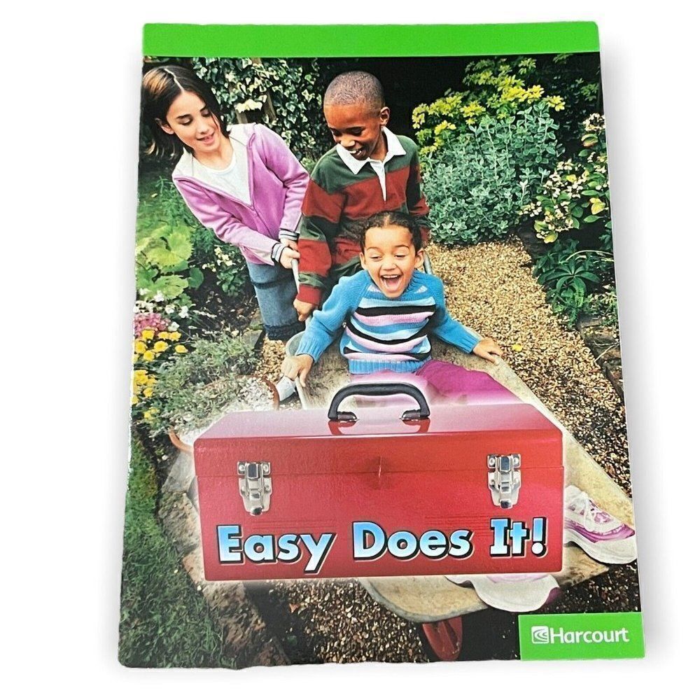 Harcourt Publishings Easy Does It By Kathleen Powell Childrens Book Grade 2 Kids